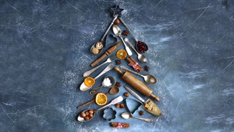 prato de bacalhau de natal